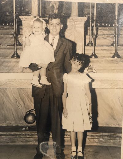 Orqui, Rene and Starr at Orqui’s baptism